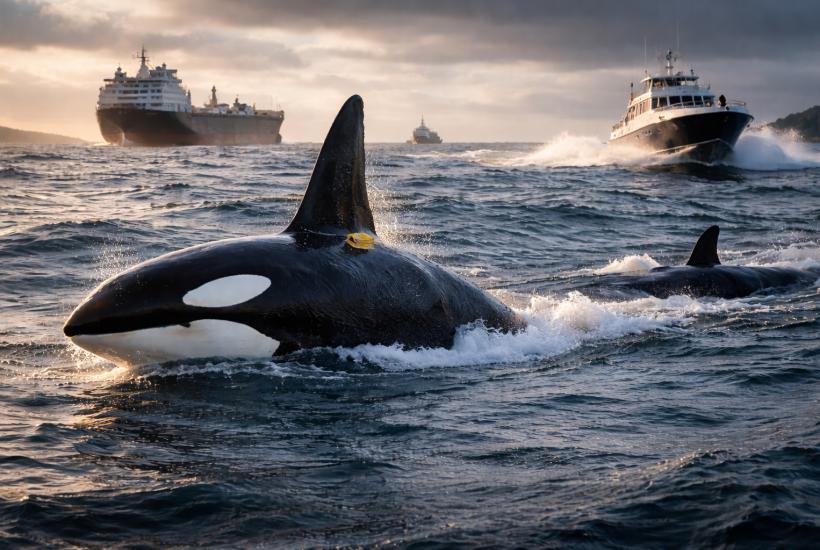 Судна вокруг косатки