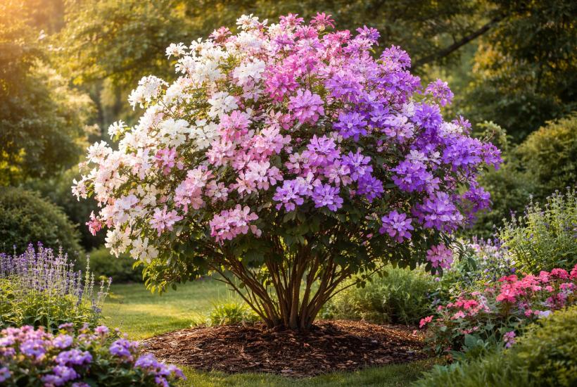 Цветы манака да серра меняют цвет по мере созревания