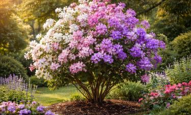 Цветы манака да серра меняют цвет по мере созревания