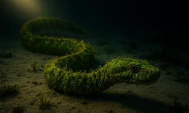 Оно выглядело как водоросли, пока не пошевелилось: древнее существо пробудилось у Комодо