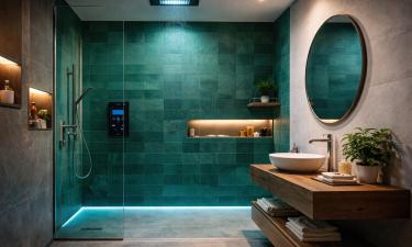 Душ без поддона стал главным трендом ванных комнат 2026 года