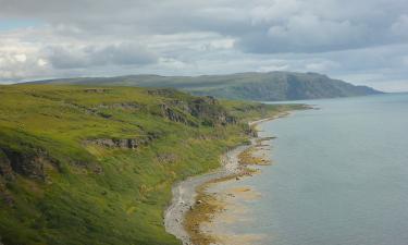 Полуостров Рыбачий раскрывает северный ландшафт с первозданной атмосферой