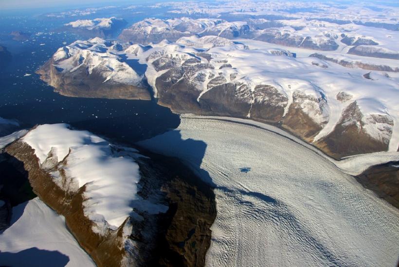 Холодный климат, ледник