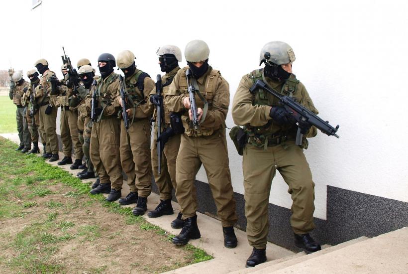 Бойцы батальона специального назначения сухопутных войск Венгрии