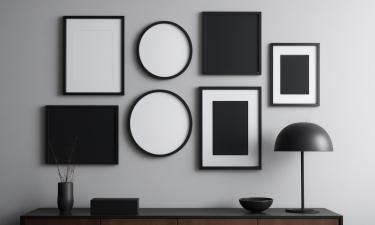 Идеи для использования фоторамок в интерьере: советы по стилю, размеру и материалу