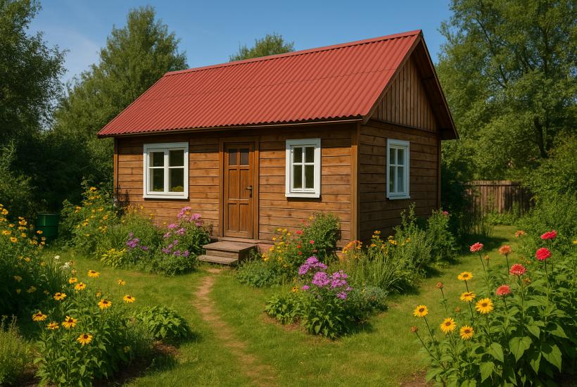 Летняя дача в цветах Летняя дача в цветах