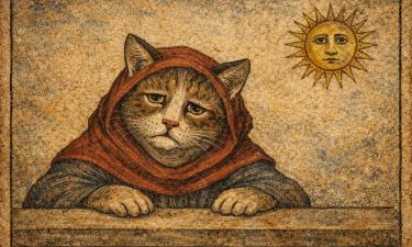 Средневековые художники давали котам людские черты из страха