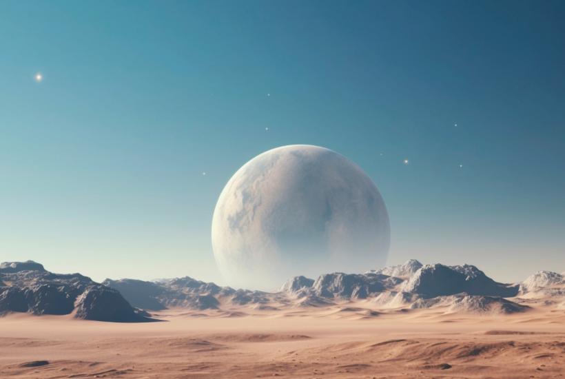 Планета в космосе