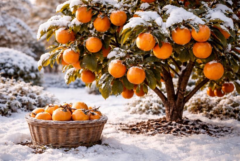 Хурма в саду