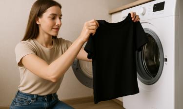 Натуральный кофе восстанавливает глубокий оттенок ткани