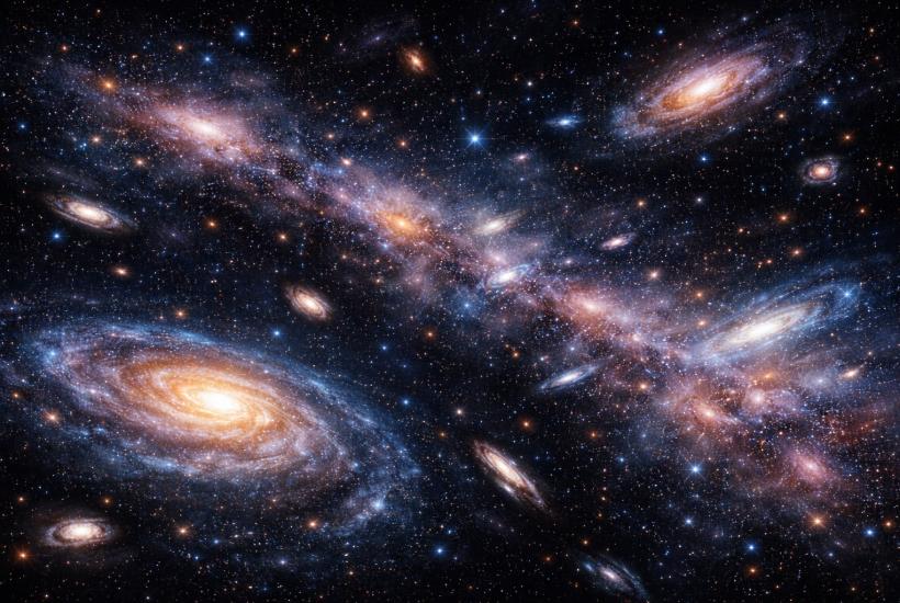 Галактики в наблюдаемой Вселенной