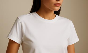 Белая футболка и чёрная юбка задали новый стиль в образе Дженнифер Лоуренс