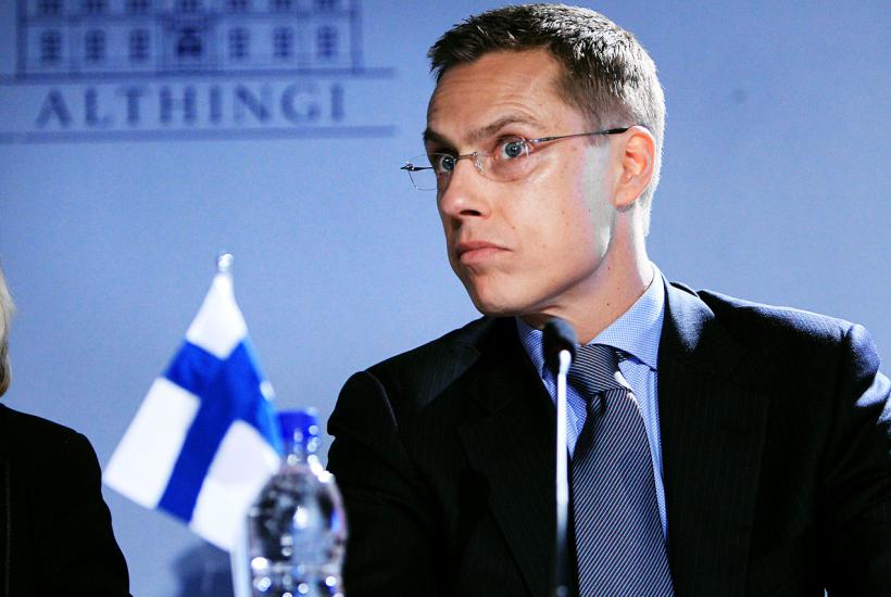 Финский президент Александр Стубб
