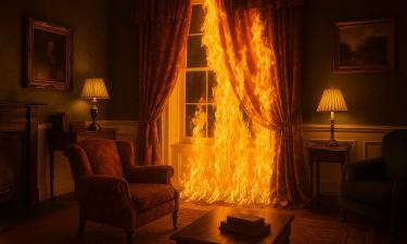 Телевизор с огненным характером: как не превратить фоновый уют в пожар
