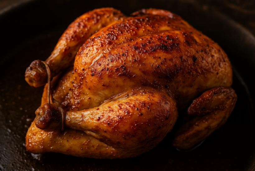 Запеченная курица