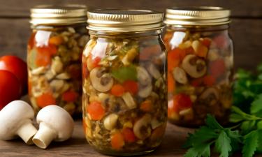 Грибной суп на зиму в банках: как приготовить с овощами и грибами