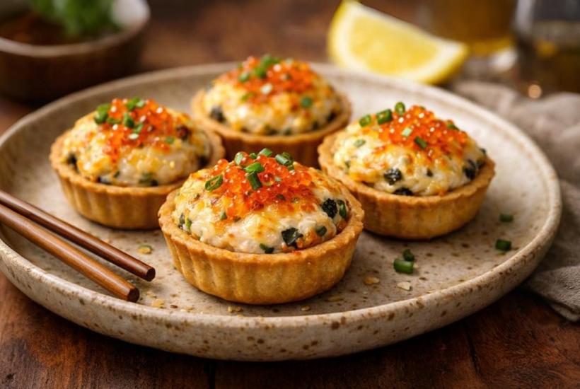 Ленивые суши в тарталетках