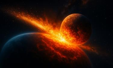 Луна образовалась после столкновения двух внутренних планет — планетолог Тимо Хопп