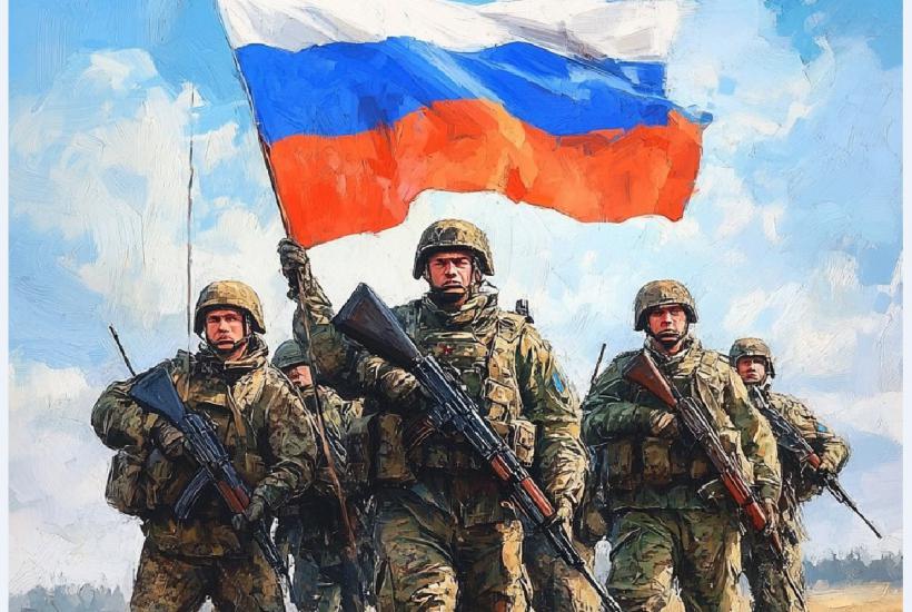 Российские бойцы