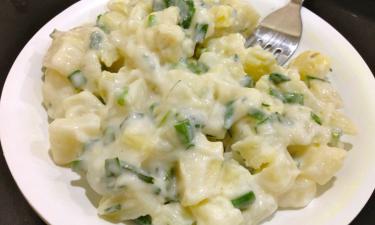 Картофельный салат с яблочным уксусом стимулирует метаболизм