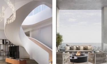 Чудо-лестница и необъятные окна: Ксения Собчак похвасталась интерьером своей новой квартиры