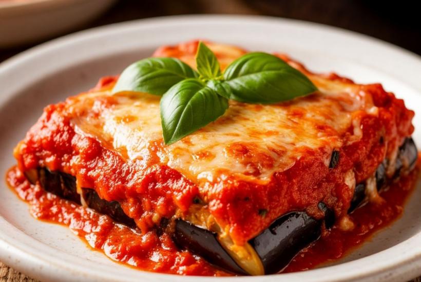 Запеканка из баклажанов