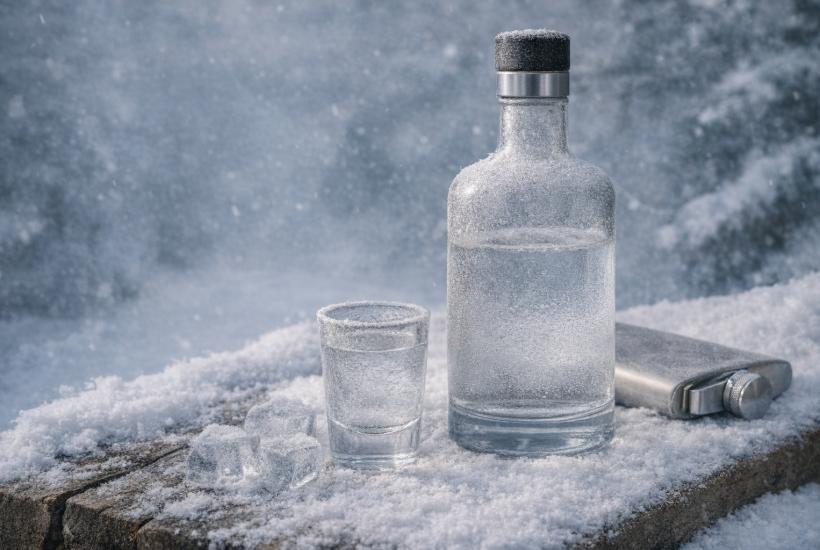 Алкоголь на морозе