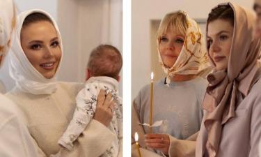 Невестка певицы Валерии показала фото с крещения сына Мирона