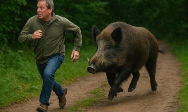 Вместо паники — диалог: странный совет стал спасительной инструкцией по выживанию при встрече с кабаном