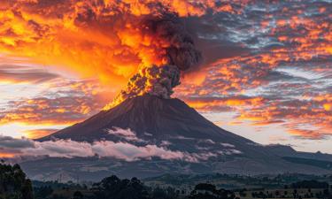 Вулкан Безымянный на Камчатке вырос почти до прежнего уровня
