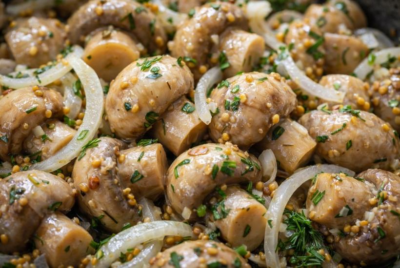 Маринованные шампиньоны