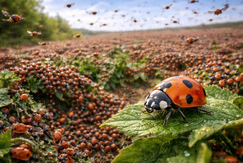 Нашествие божьих коровок