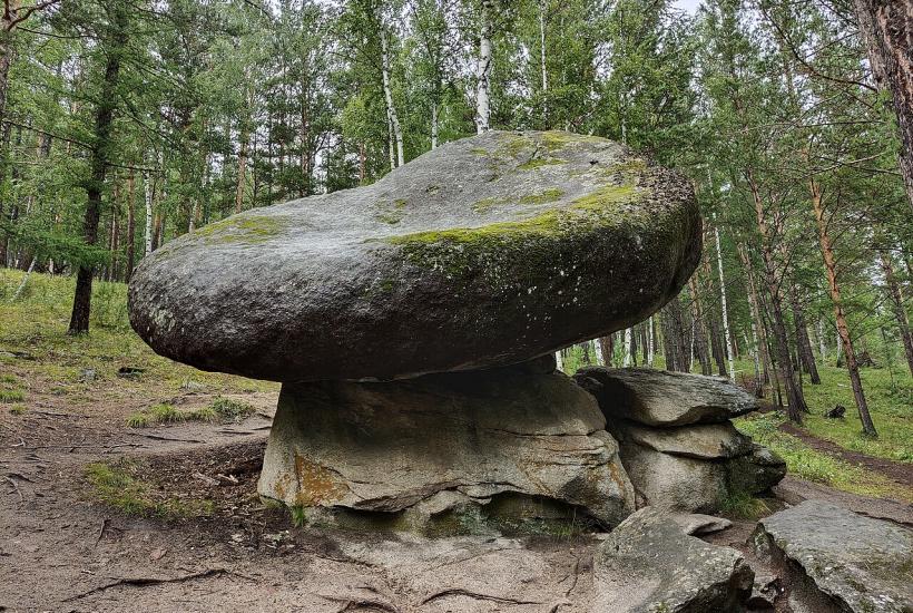 Каменный Гриб в Хакасии