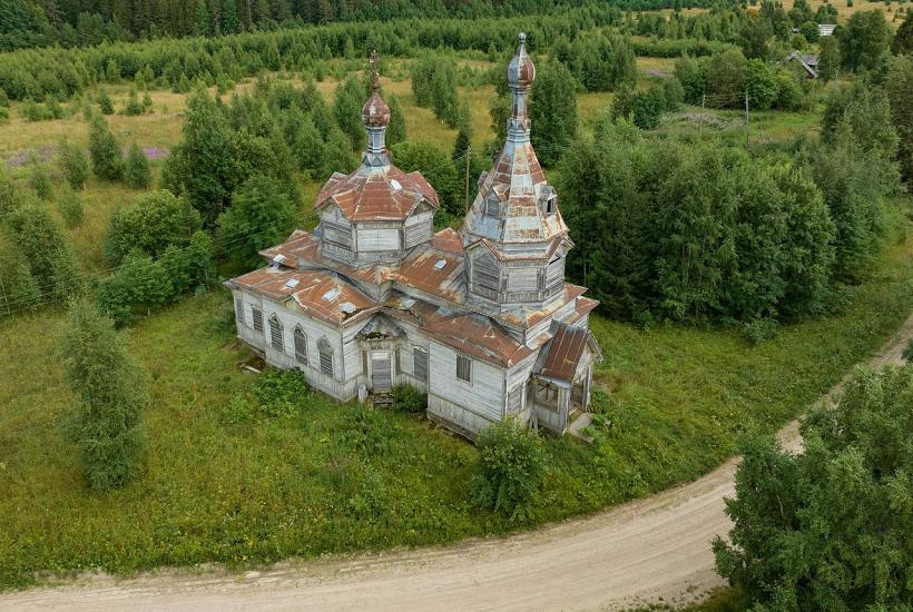 Церковь иконы Божией Матери Всех скорбящих Радость, Орусъярви