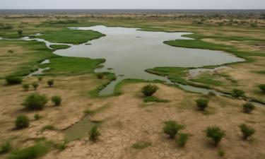 Сокращение площади озера Чад на 90% вызвало нехватку продовольствия и воды регионе