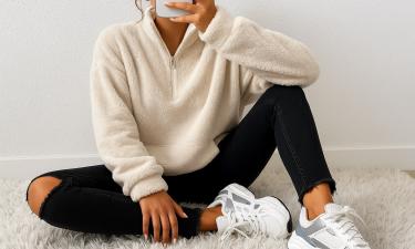 Флисовая кофта стала трендом зимы в повседневных образах