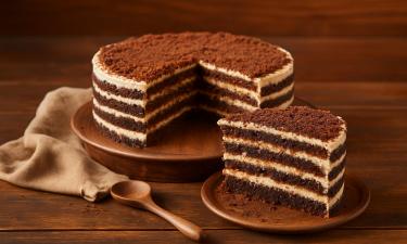 Шоколадный медовик делают на водяной бане с медом и яйцами