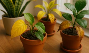 Короткий световой день замедляет рост комнатных растений зимой