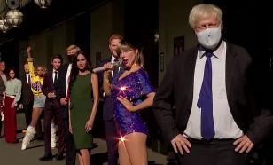 Музей мадам Тюссо в Лондоне выставил часть своих фигур на улицу