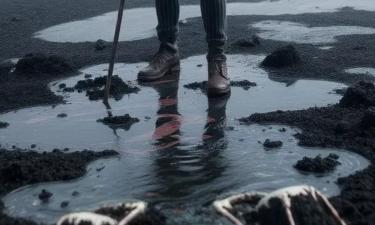 Нефтяная смерть: как гудроновые озёра стали ловушкой для животных в Бурятии