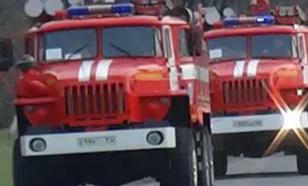 Склад "Леруа Мерлен" загорелся на территории пригорода Владивостока