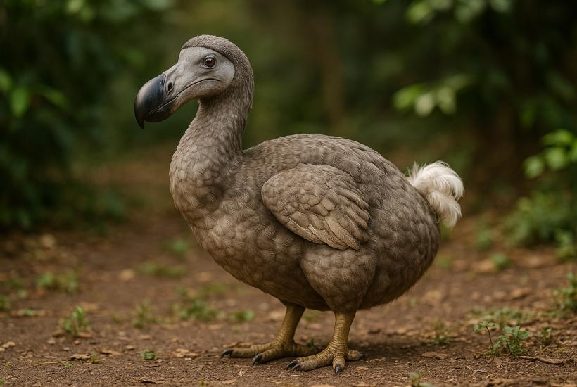 Птица додо в природной среде