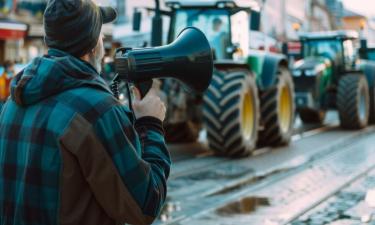 Тысячи фермеров протестуют в Брюсселе против политики ЕС и соглашения с МЕРКОСУР