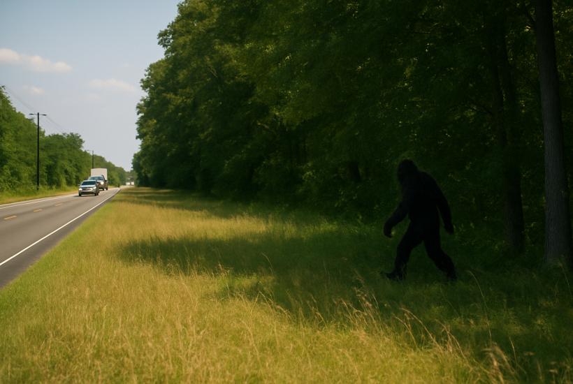 Фигура у леса