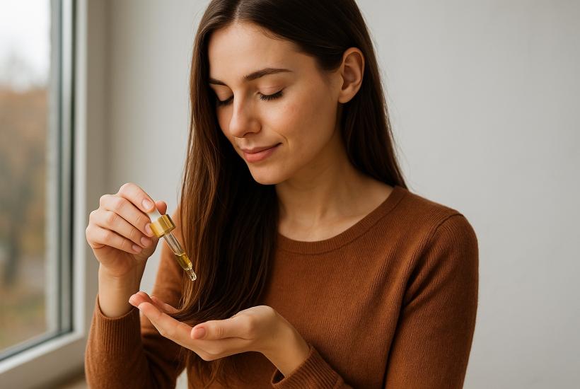 Масло для ухода за волосами