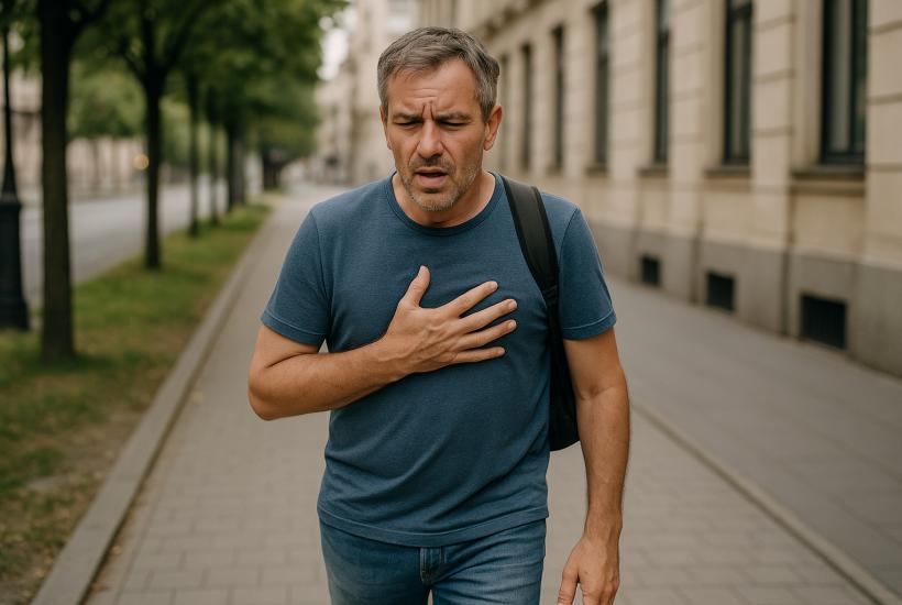 Одышка при ходьбе у мужчины