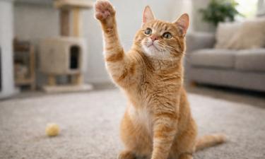 Кошки поднимают лапу, чтобы привлечь внимание — зоопсихолог Ван де Кифт