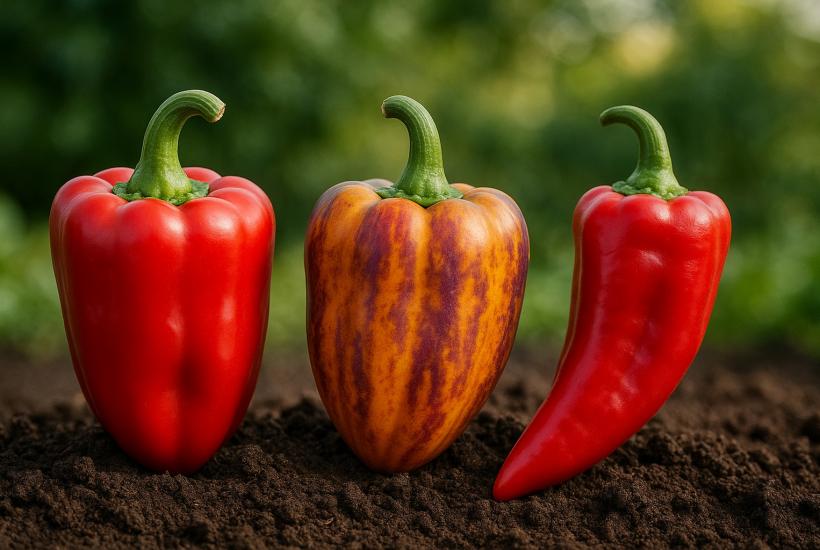 Болгарский перец разных сортов