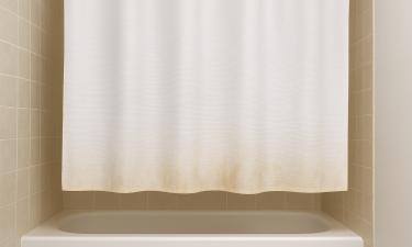 Пароочиститель и уксус используют для очистки занавесок от плесени — Malatec