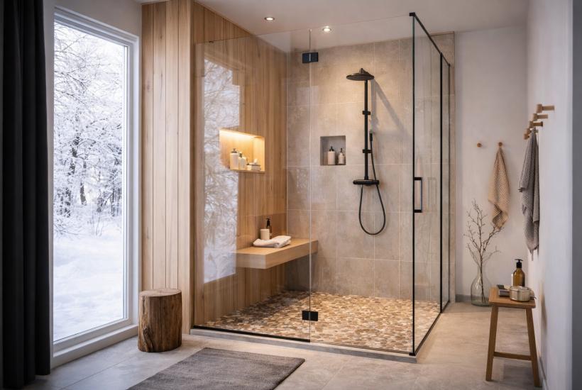 Современная душевая кабина